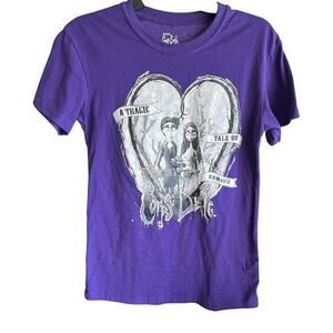 TIM BUTTON The CORPSE BRIDE graphic logo tee goth grunge Streetwear size S